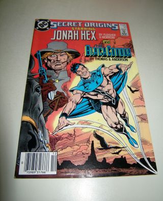 Vintage Secret Origins 21 Jonah Hex / The Black Condor Unread Comic Book