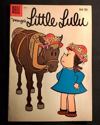 Marge’s “little Lulu” 10 Cent Dell Comic Book 145 July 1960 Daisy Bb Guns