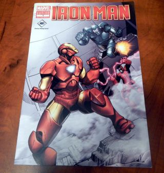 Marvel Custom Edition Iron Man 1 Aws Comic