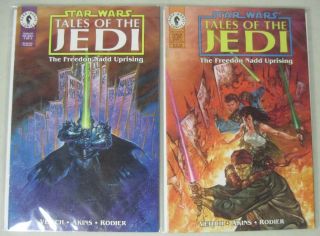 Complete Set Of Star Wars Tales Of The Jedi The Freedon Nadd Uprising 1 - 2 1994