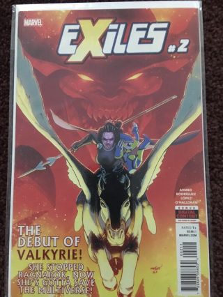 Exiles 2 (the 1st Full Appearance Of The Valkyrie) And Offers