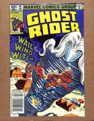 Ghost Rider 66 - Near 9.  4 Nm - Johnny Blaze Dead Or Alive Marvel Comics