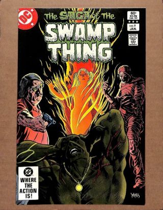 The Saga Of Swamp Thing 9 - Near 9.  8 Nm - Dc Shop Our Comics