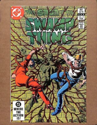 The Saga Of Swamp Thing 10 - Near 9.  8 Nm - Dc Shop Our Comics
