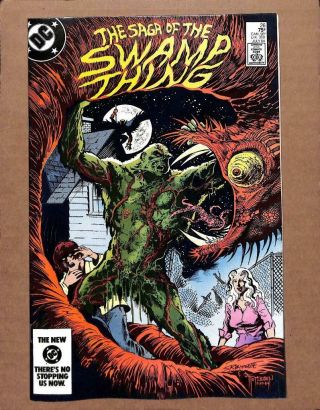 The Saga Of Swamp Thing 26 - Near 9.  6 Nm - Dc Shop Our Comics