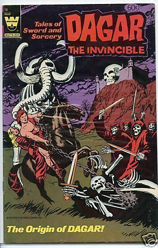 Dagar The Invincible 1976 Series 19 Whitman Variant Very Good Comic Book