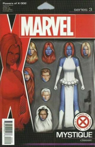 Marvel Comics Powers Of X 2 2019 Nm Action Figure C - Variant $4.  99 Retail