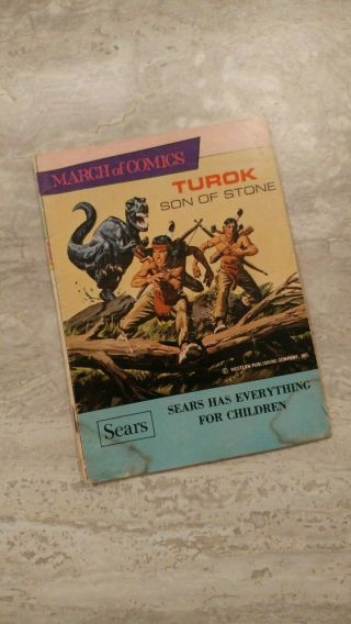 March Of Comics,  Turok: Son Of Stone,  1973,  No.  378 Small Comic Book
