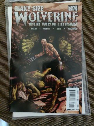 Giant - Size Wolverine Old Man Logan 1 Millar Mcniven Marvel Comics Vf