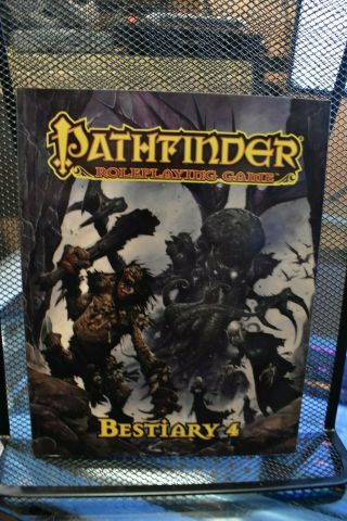 Pathfinder Roleplaying Game Bestiary 4 Paizo Rpg Book 3.  5 Ogl Miniatures