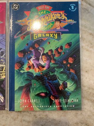 Hitchhiker ' s Guide to the Galaxy Complete Set 1 2 3 (DC) 2