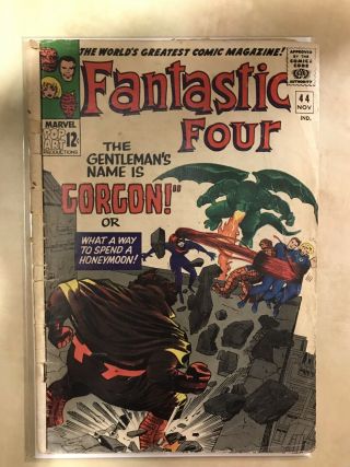 Fantastic Four 44 First Appearance Of Gorgon,  Black Bolt’s Cousin