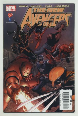 Avengers 16 2006 Alpha Flight Luke Cage Spider - Woman/man Ronin Wolverine Oe