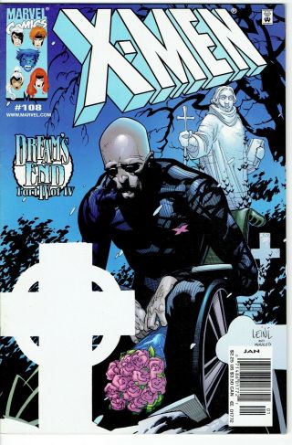 X - Men 108 (jan 2001,  Marvel) Dreams End,  Professor X,  Beast,  Storm,  Phoenix