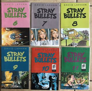 Stray Bullets 6,  7,  8,  9,  10,  11 (1995,  El Capitan)