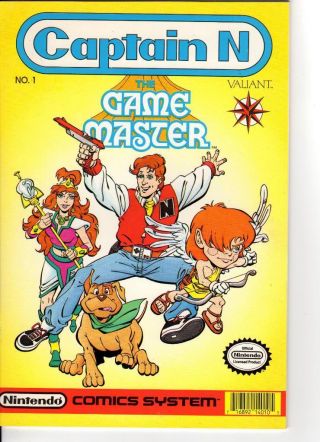 Captain N: The Game Master 1 (1990 Acclaim / Valiant) Nintendo Comics System