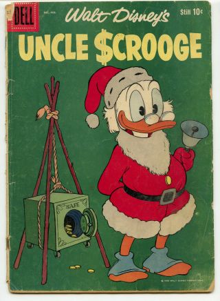 Jerry Weist Estate: Walt Disney’s Uncle Scrooge 24 (dell 1959) Barks
