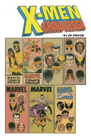 X - Men Grand Design 1 (of 2) Piskor Corner Box Var Marvel Comics