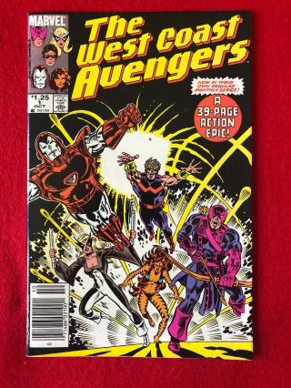 West Coast Avengers 1 (oct 1985,  Marvel)