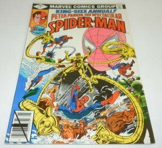 Spectacular Spider - Man Annual 1 Comic Marvel 1st Print First Doctor Octopus