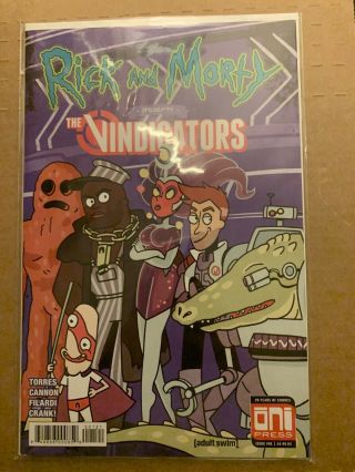 Rick And Morty Presents The Vindicators 1 Variant First Pickle Rick 1st Print Nm