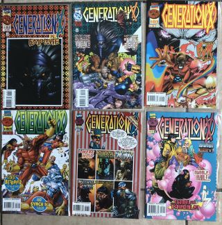 Generation X 13,  14,  15,  16,  17,  18 (1996,  Marvel)