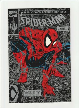 Marvel Comics : Spider - Man 1 Silver Cover Issue