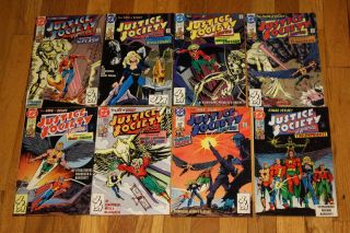 Justice Society Of America (1991 1st Series) 1 - 8 Set Complete Run 1991