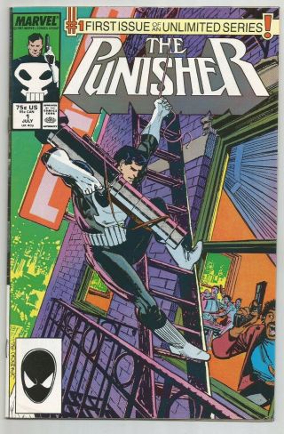 The Punisher,  Issue 1,  July 1987 Marvel -