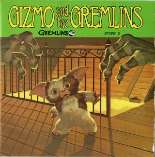 GREMLINS 1 2 3 4 5 COMPLETE SERIES WITH RECORDS 1984 READ ALONG.  99 3