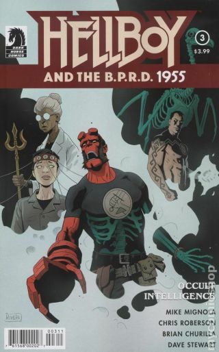 Hellboy And The B.  P.  R.  D.  1955 Occult Intelligence (dark Horse) 3 2017 Vf