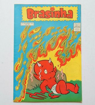Hot Stuff The Little Devil " Brasinha " Brazilian Comic (nov 15,  1965)