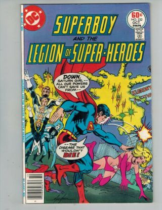 Superboy Legion Of - Heroes 232 The Disease That Wouldn 