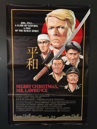Merry Christmas Mr.  Lawrence (1983) Movie Poster - 27 " X 40 " - Vf