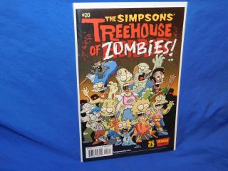 The Simpsons Treehouse Of Horror 20 Bongo 2014 Fn/vf Zombies Matt Groening