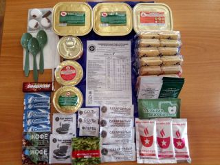 Mes Russian Food Mre Emercom Full 1 Day Ration Army Military 4730 Kcal Exp.  2021