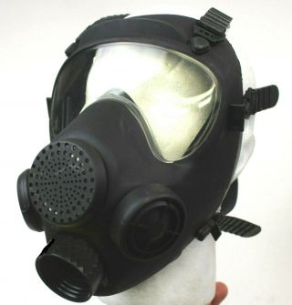 Polish Military Gas Mask Chemical Nuclear Biological Warfare 40mm Nato Israeli