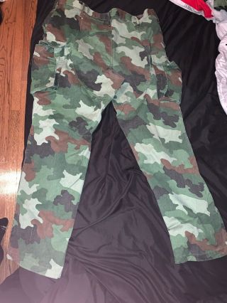 Federal Yugoslav Army/Serbian Army M - 93 camouflage pants 3