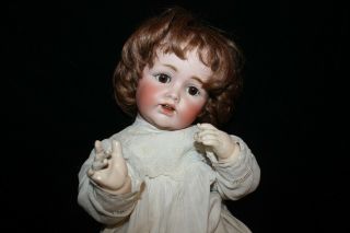 Antique Bisque Head Composition Body Doll Jdk Kestner 20 " Marked 257
