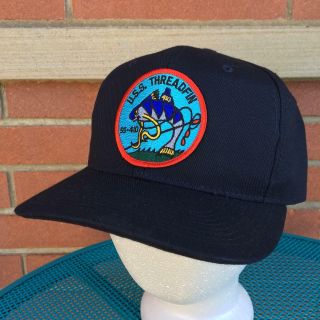 Uss Threadfin Ss 410 Baseball Hat Cap Embroidered Submarine