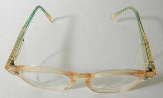 Vintage Ao American Optical Flexi - Fit 6m 23601 Safety Glasses W/ Side Shields