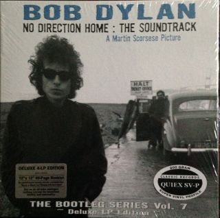 Bob Dylan No Direction Home Soundtrack Bootleg Series Vol.  7 Deluxe 4lp Edition