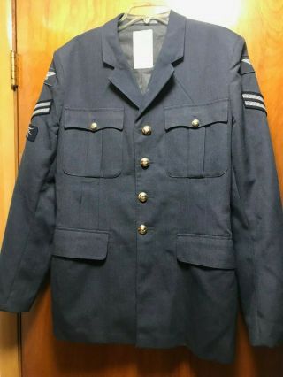 British Royal Air Force Dress Uniform Jacket Tunic Blue