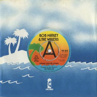 Bob Marley Could You Be Loved - A Label 7 " Vinyl Single Record Uk Promo