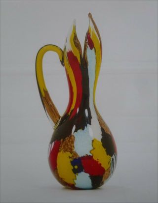 Martens Dino Oriente Glass Vase 1950 Delivery Worldwide Only To Italy Is