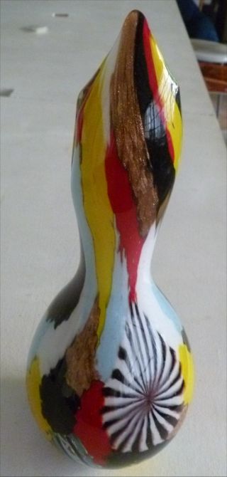 MARTENS DINO ORIENTE GLASS VASE 1950 Delivery worldwide ONLY TO ITALY IS 3