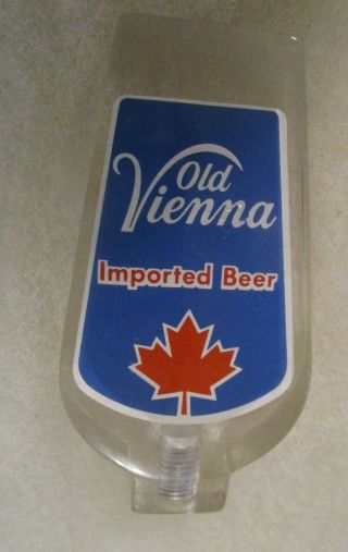 Vintage Old Vienna Imported Beer Tap Handle