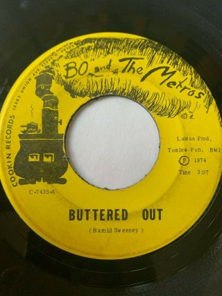 Rare Ohio Funk Soul 45/ Bo & The Metros " Buttered Out " / " Moving On " Hear