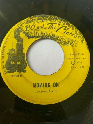 Rare Ohio Funk Soul 45/ Bo & The Metros 
