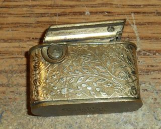 Vintage Regeliter Automatic Push Button Lighter/very Rare